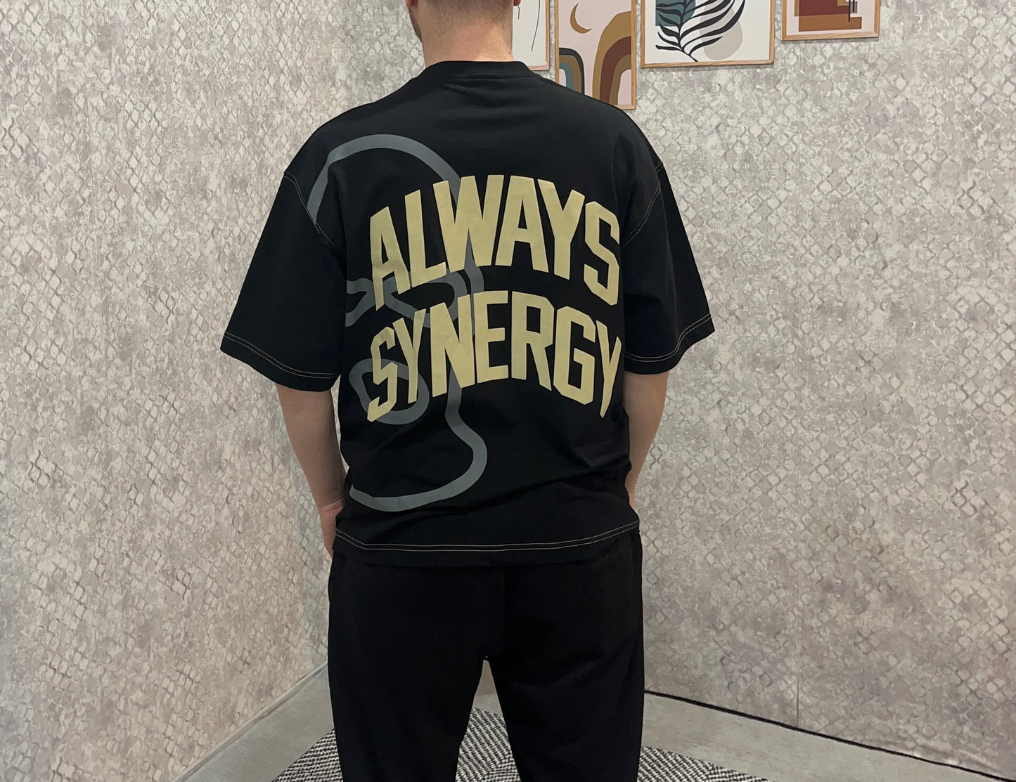 Baskılı Oversize T-Shirt