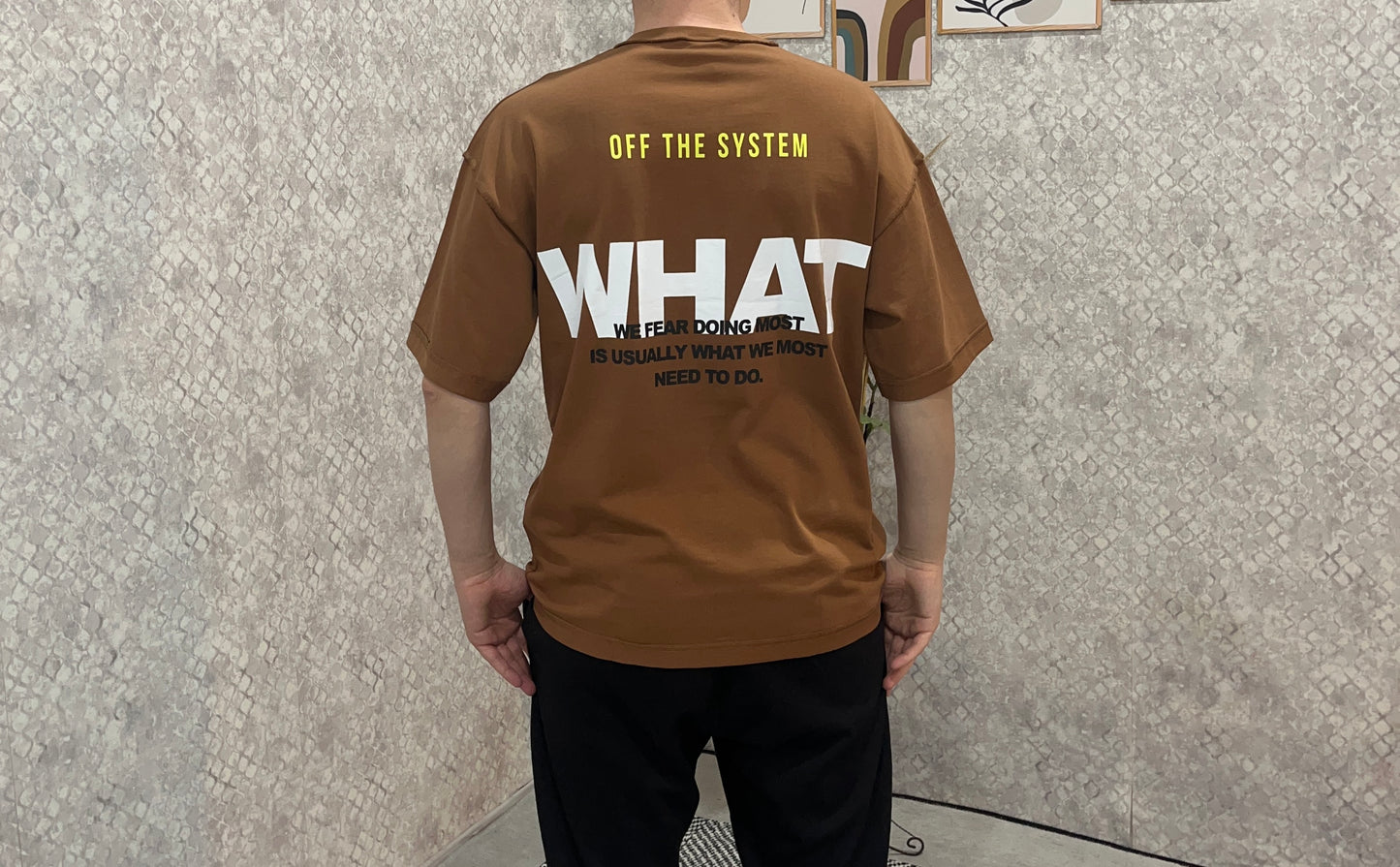 Baskılı Oversize T-Shirt