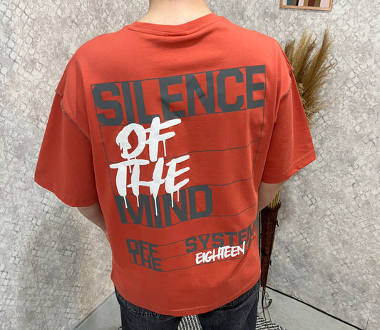 Baskılı Oversize T-Shirt