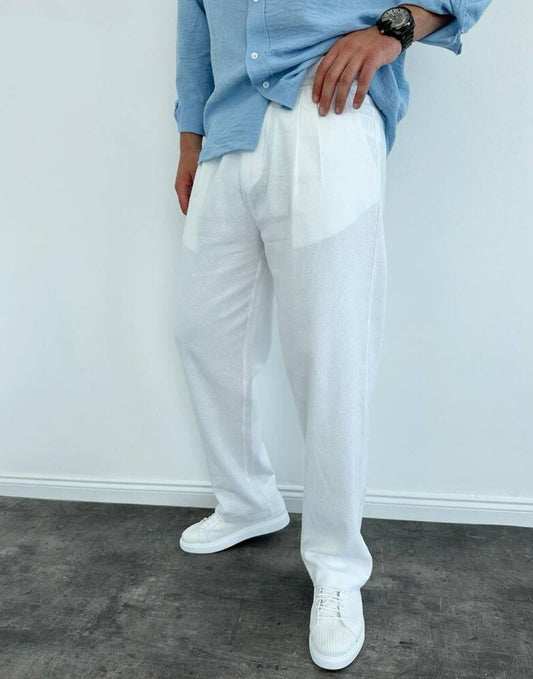 Keten Baggy Pantolon