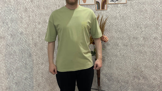 Rıse Baskılı Oversize Tişört