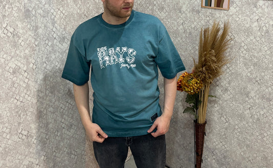 Asit Yıkamalı Baskılı Oversize