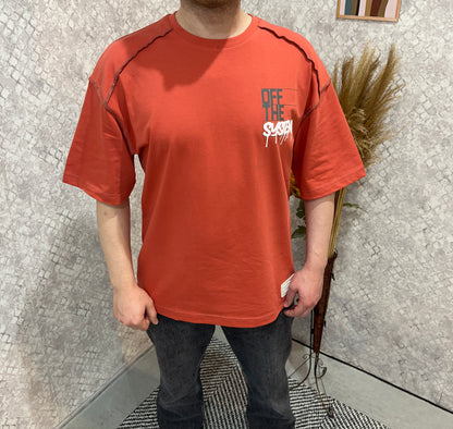 Baskılı Oversize T-Shirt