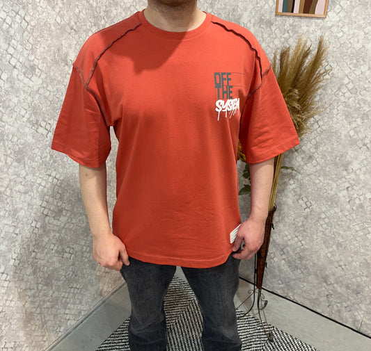 Baskılı Oversize T-Shirt
