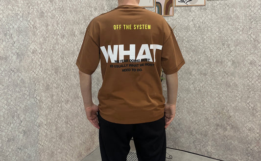 Baskılı Oversize T-Shirt